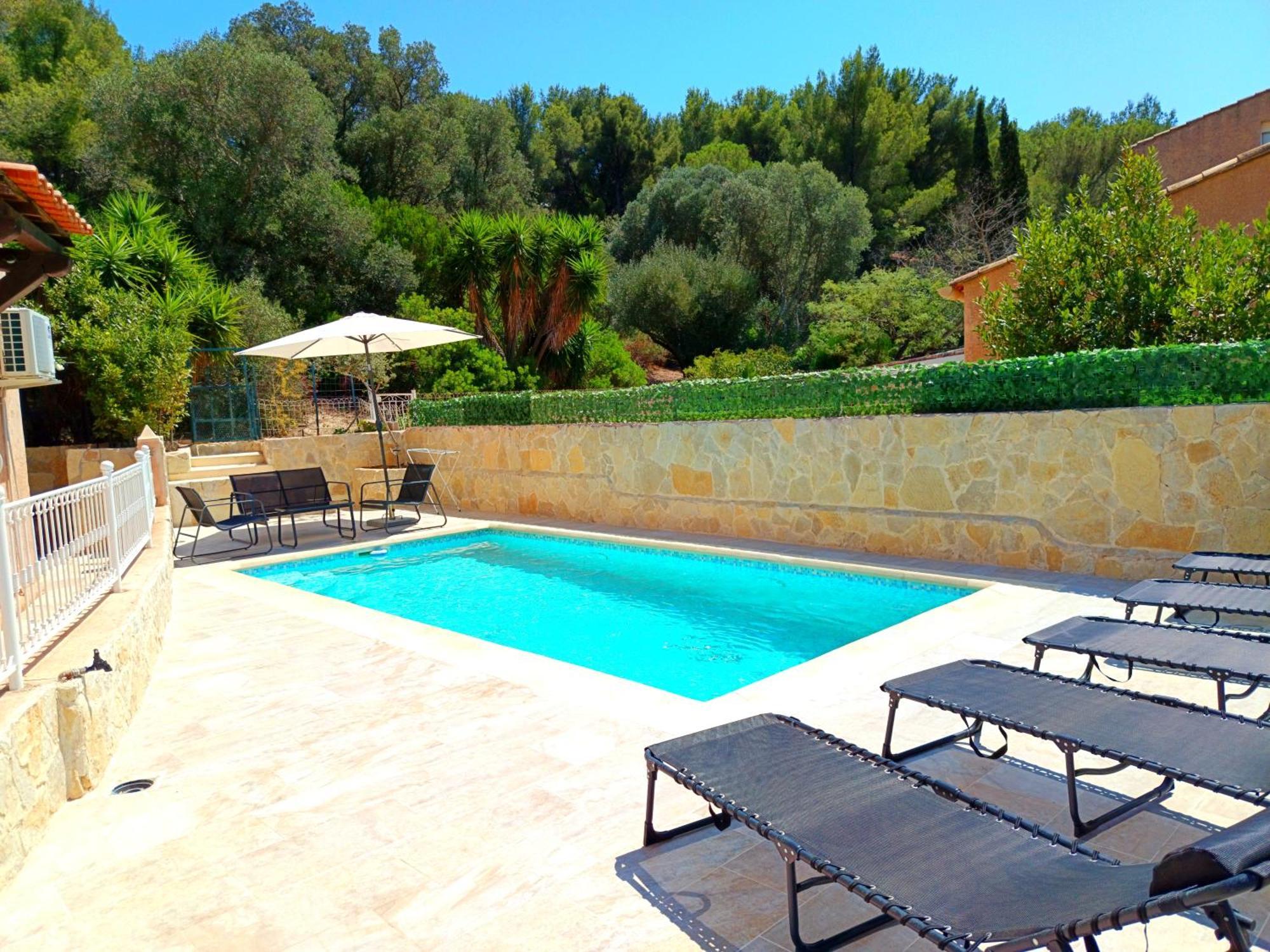 Villa Nais 126M2-Zen-Salle Cinema-Piscine La Valette-du-Var Exteriör bild